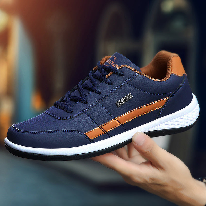 Italian Casual Breathable Sneakers - Non-Slip Men's Shoes