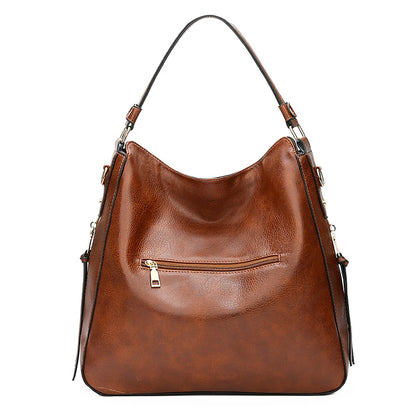 Vintage Leather Hobo Bag