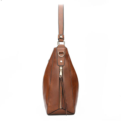 Vintage Leather Hobo Bag