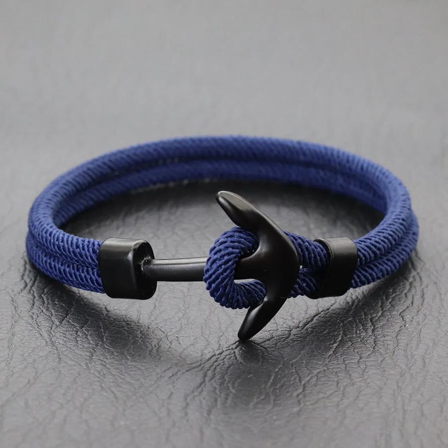 Anchor Milan Rope Bracelet