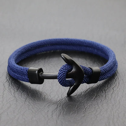 Anchor Milan Rope Bracelet