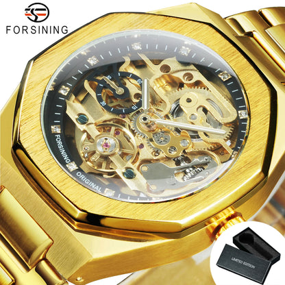 Forsining Luxury Skeleton Watch