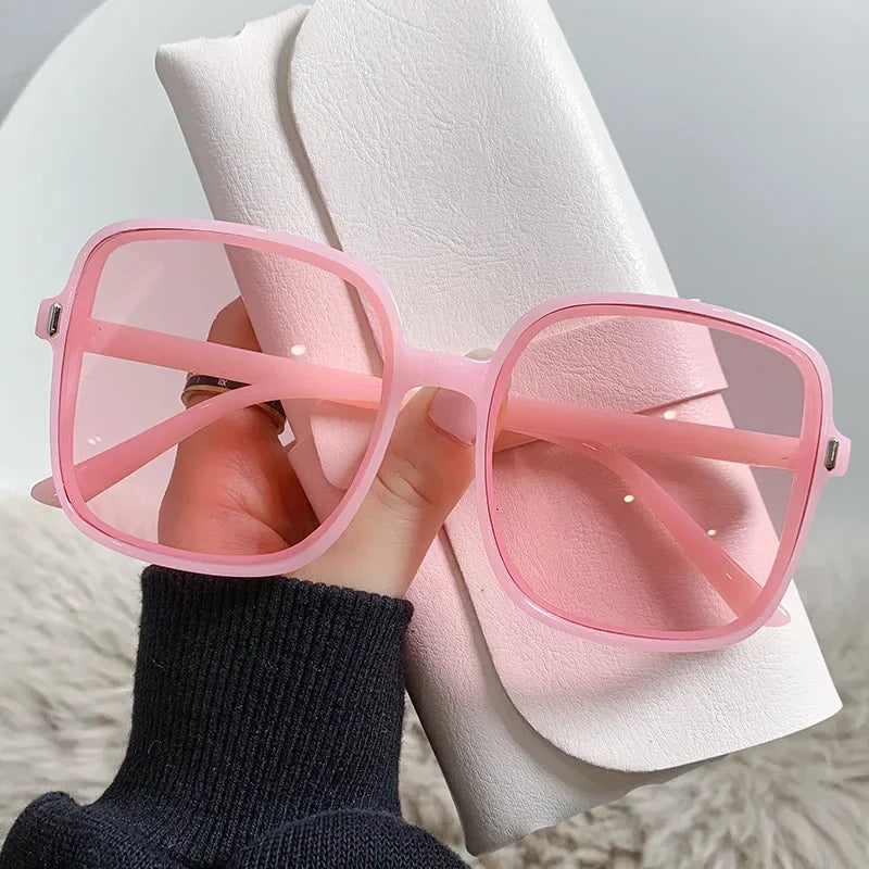 Retro Glam Oversized Sunglasses