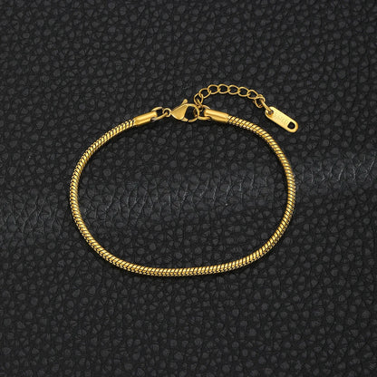 Gold Snake Chain Bracelet