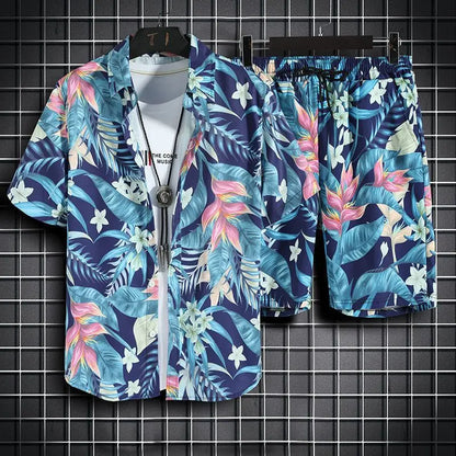 Men's Quick Dry Hawaiian Set