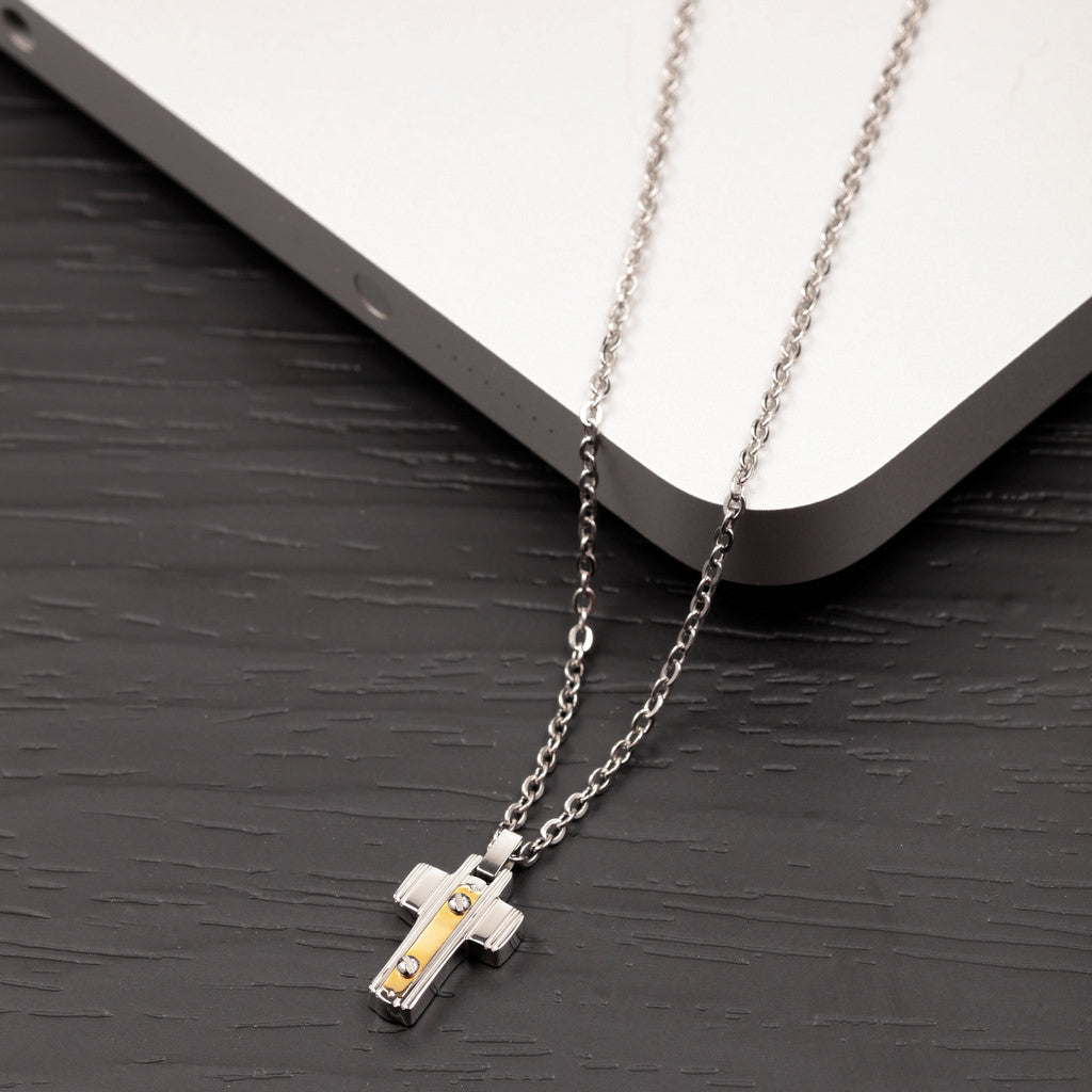 Aurum Line Men’s Dual Gold Necklace – Morellato