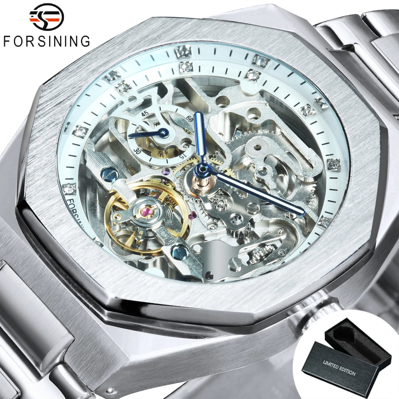 Forsining Luxury Skeleton Watch