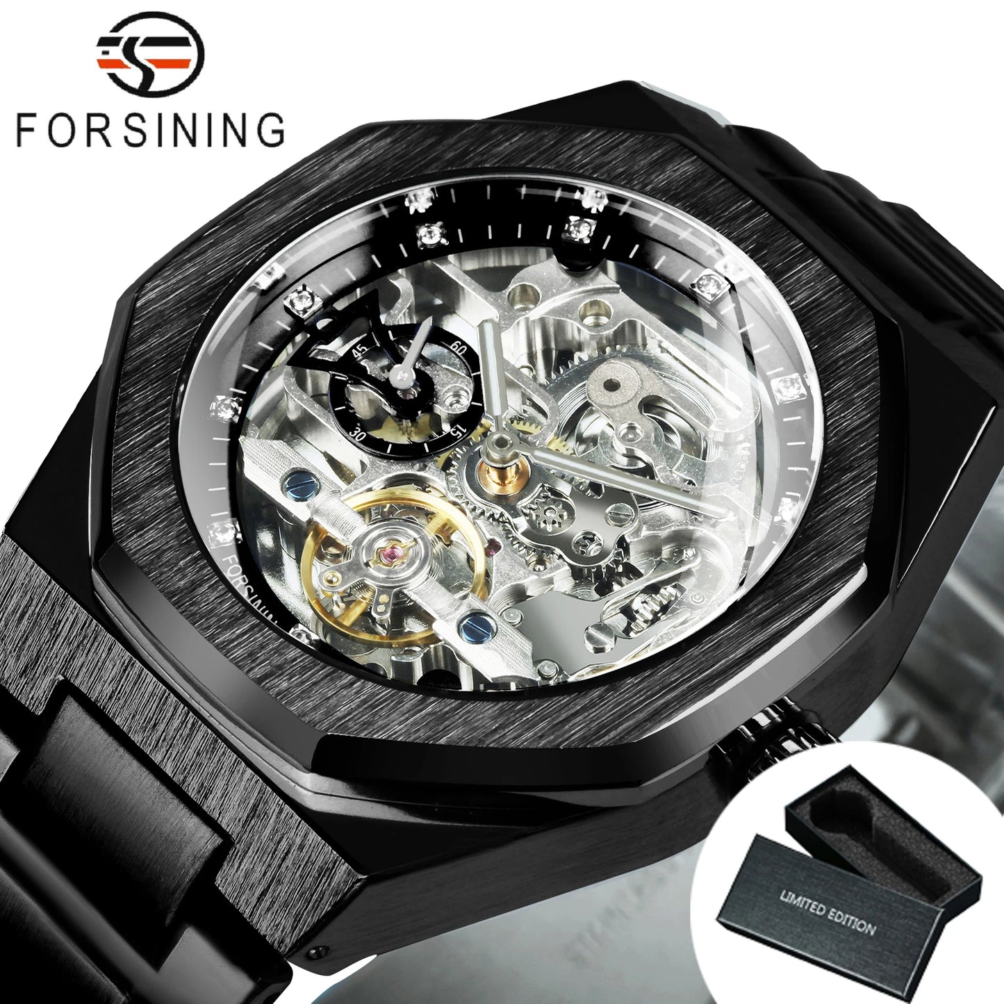 Forsining Luxury Skeleton Watch