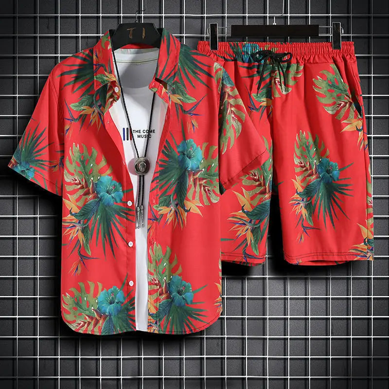 Men's Quick Dry Hawaiian Set