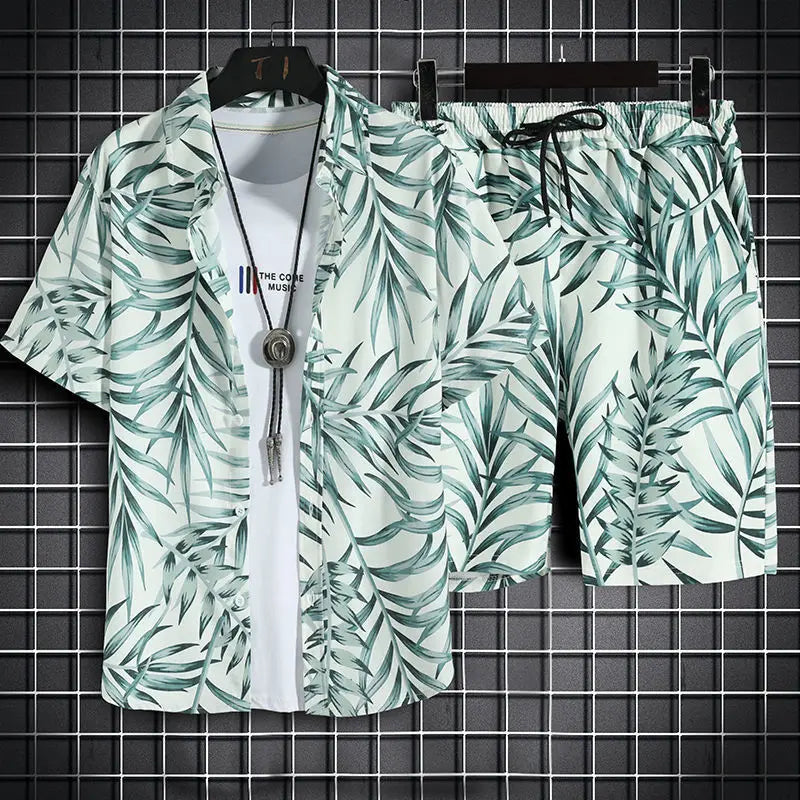 Men's Quick Dry Hawaiian Set