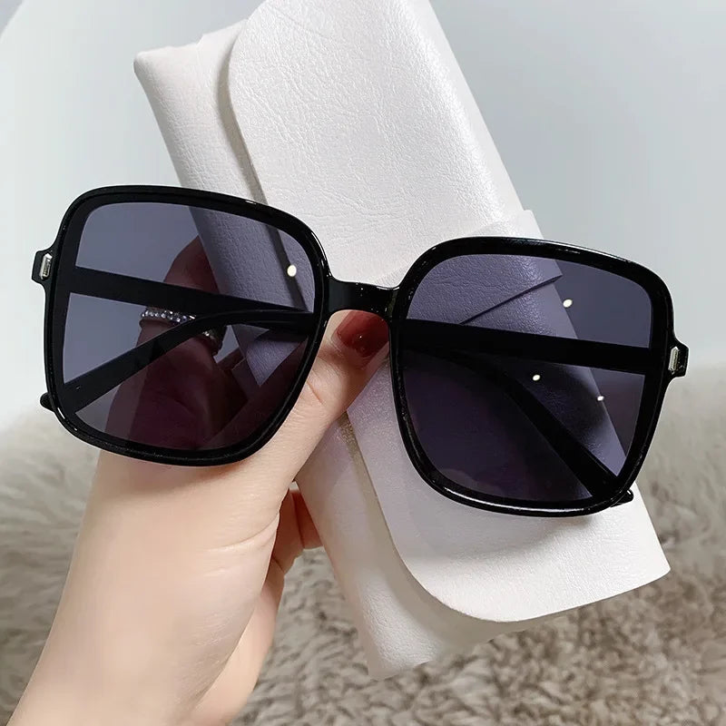 Retro Glam Oversized Sunglasses