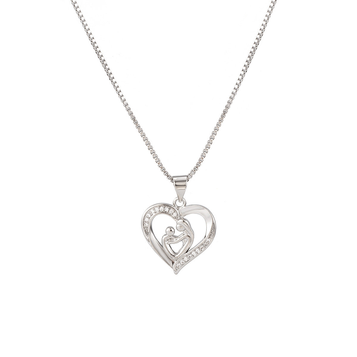 Mother's Day Love Necklace - Fine Jewelry Gift Box for Women