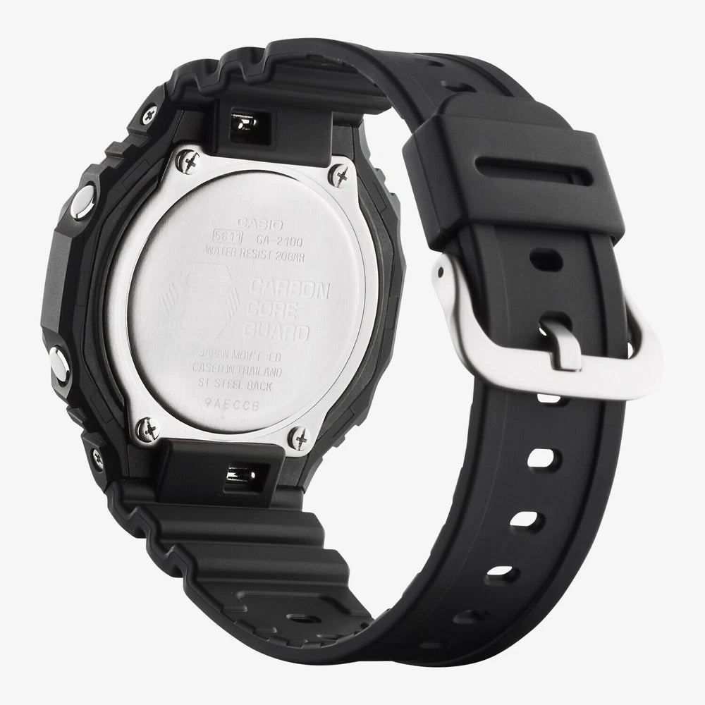 Casio G-Shock GA-2100-1A1 GA2100-1A1 World Time Quartz Men's Watch